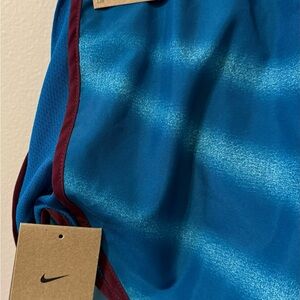 Nike Kids Blue and Maroon Shorts